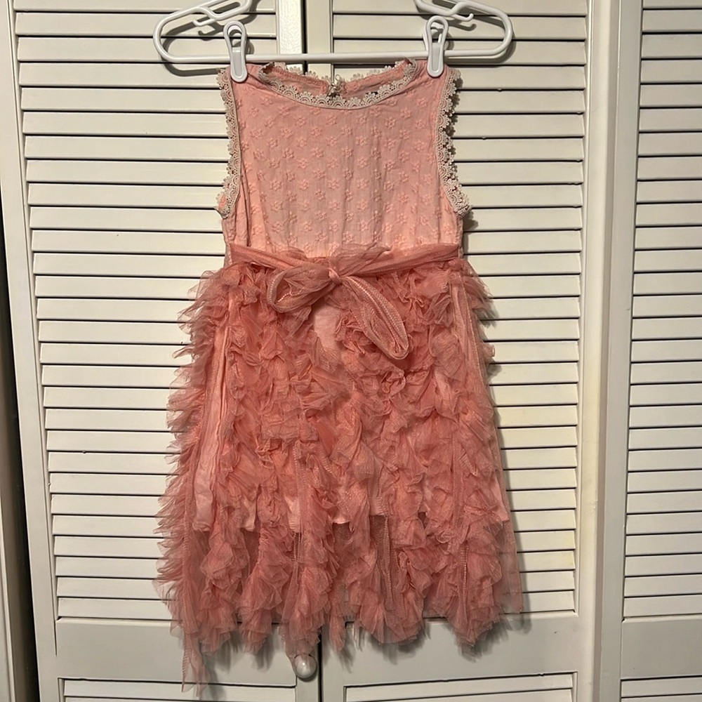Ainibabe toddler ruffle Dress Size 140